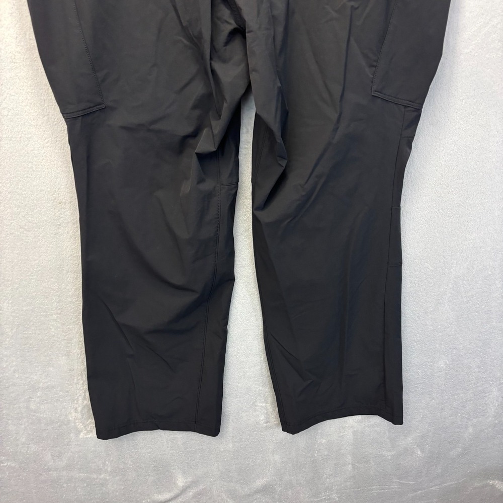 Duluth Trading Co Nylon Hiking Pants Womens 22W x31 Black Outdoor Zipper Pockets - Picture 14 of 16